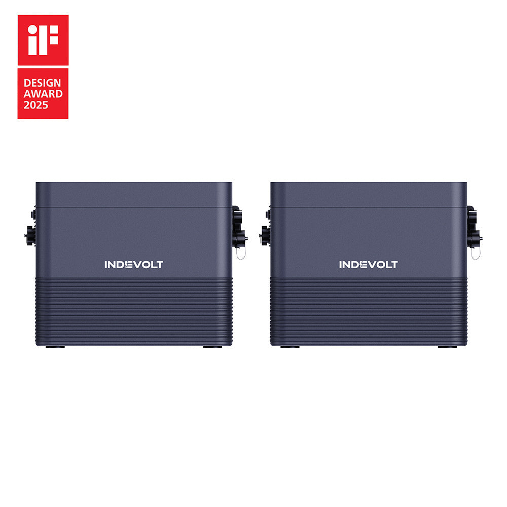 Indevolt BK1600 Batterie Solaire Hybride Plug & Play - BK1600*2 (3273Wh)
