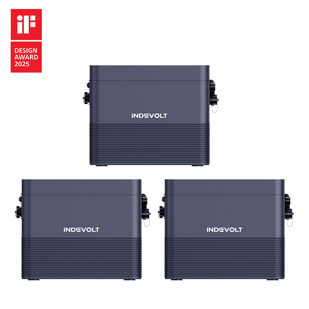 Indevolt BK1600 Batterie Solaire Hybride Plug & Play - BK1600*3 (4908Wh)