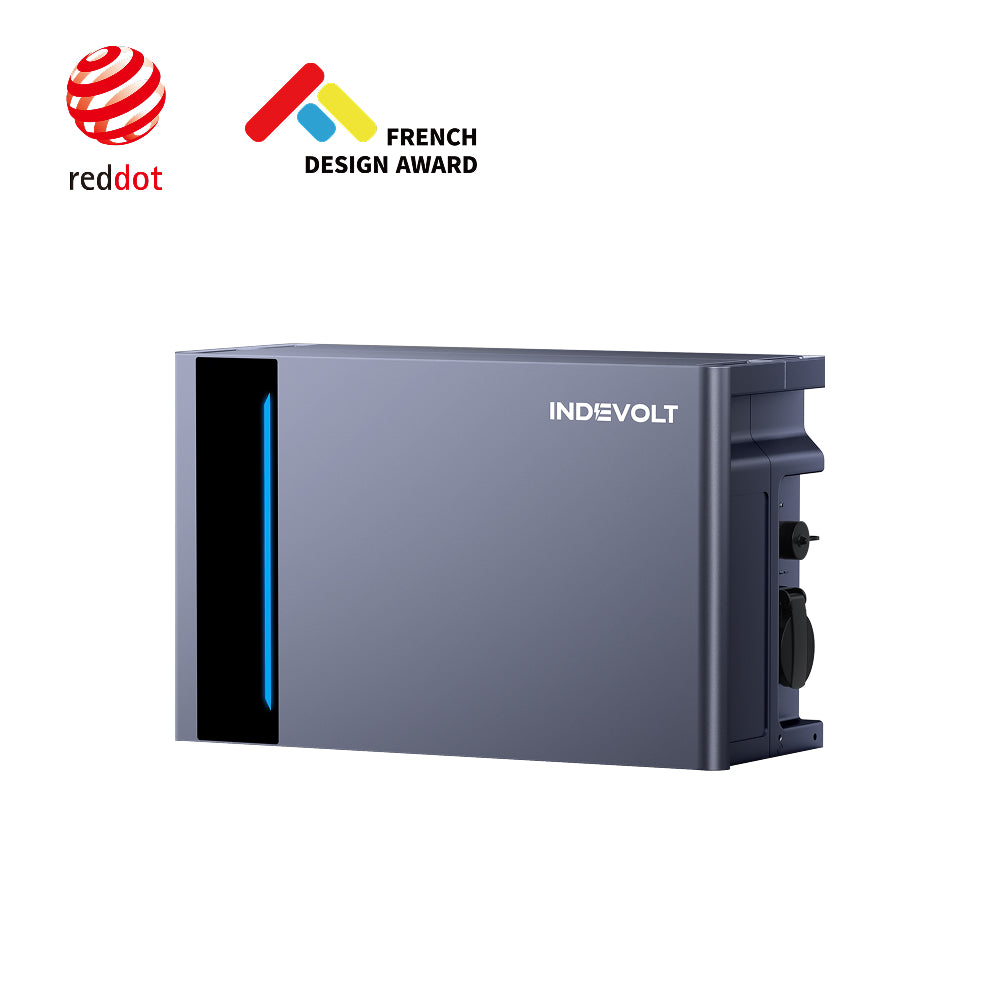 Indevolt SolidFlex 2000 Batterie Solaire Hybride Plug & Play avec Batteries LiFePO₄ Semi-Solides