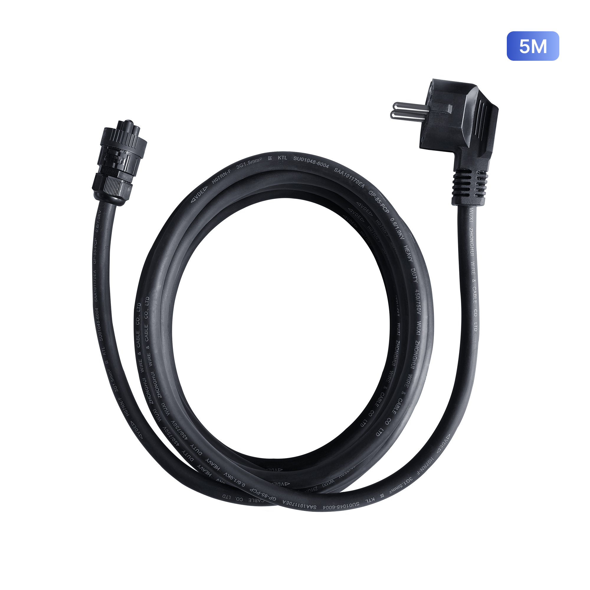 Indevolt CA Câble Extension pour BK1600 (5m)