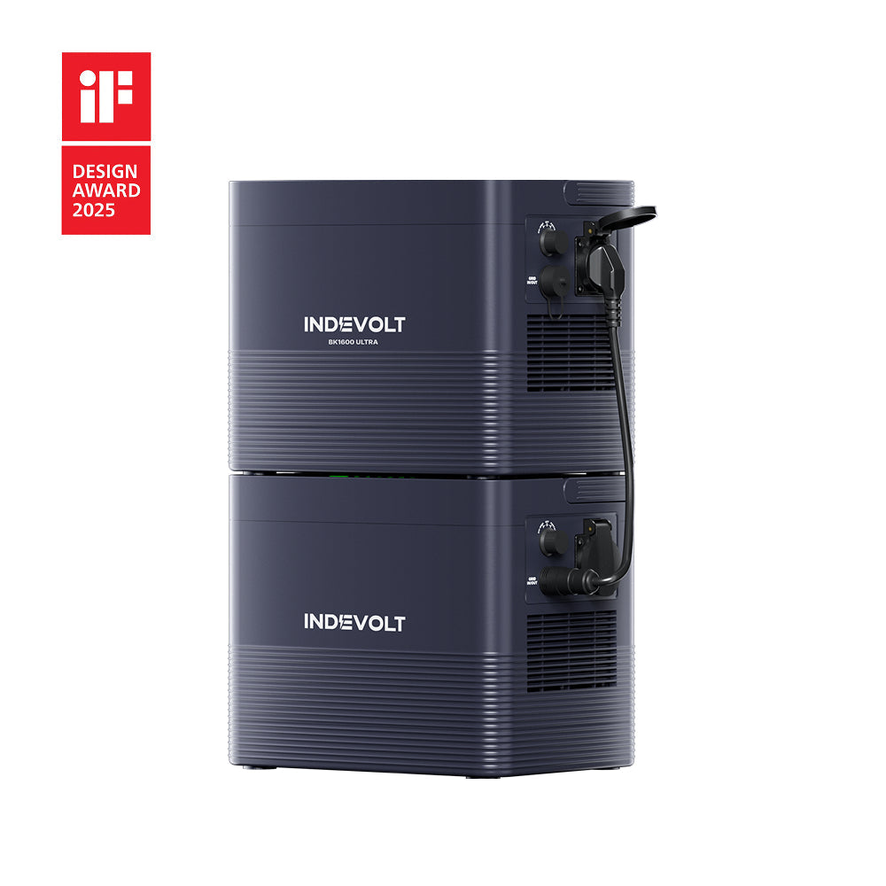 Indevolt BK1600 Ultra Centrale Électrique de Balcon avec Stockage