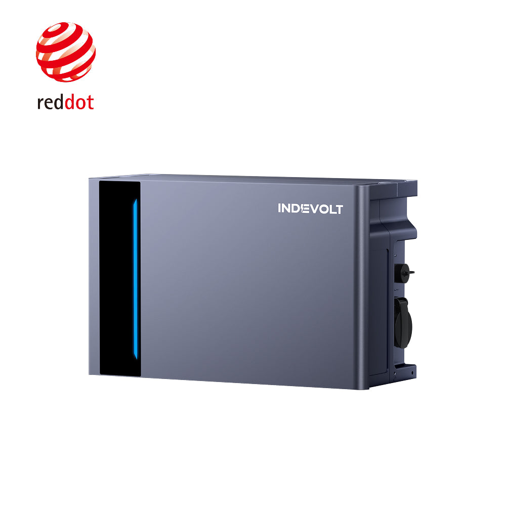 Indevolt SolidFlex 2000 Centrale Électrique de Balcon avec Batteries LiFePO₄ Semi-Solides