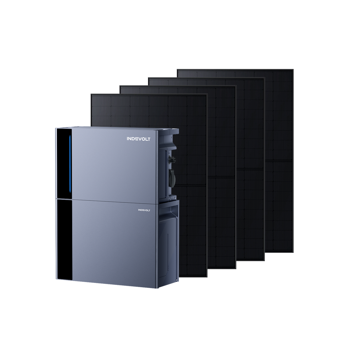 Indevolt SolidFlex 3000 Hybrid Pro – Kit Solaire avec Batterie
