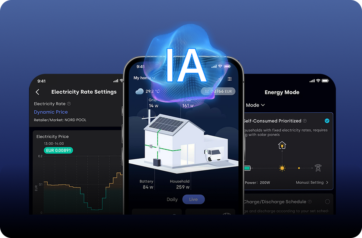 <p>Algorithme de contrôle IA </p><p>pour une efficacité énergétique maximale<br/></p>