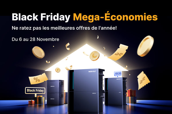 Indevolt Black Friday Guide de shopping | Avantages arrivés, profitez du prix précoce, privilèges membre et tirage au sort quotidien